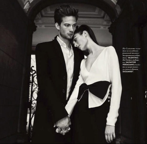 Love story from Elle Ukraine