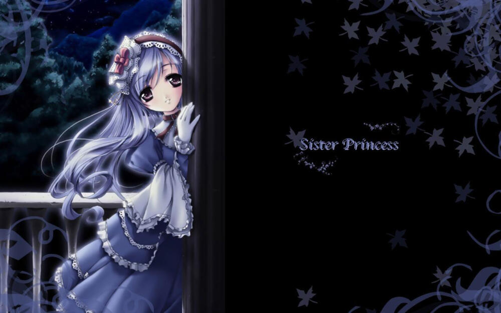 妹妹公主桌面壁纸_好看的卡通可爱壁纸《妹妹公主》，桌面壁纸http://www.xshuma.com