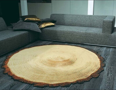 Woody Wood Rug