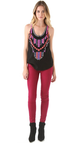 Mara Hoffman Beaded Wool Tank Top