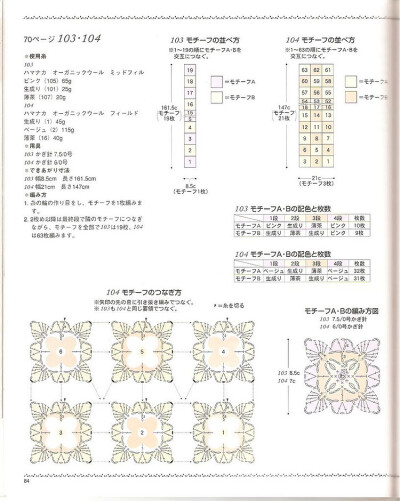 [日文]鉤針編織花樣 no.2952 - 紫蘇 - 紫蘇的博客