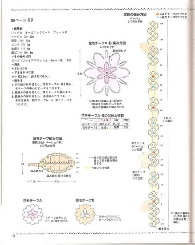 [日文]鉤針編織花樣 no.2952 - 紫蘇 - 紫蘇的博客