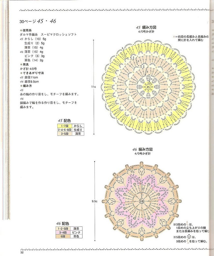 [日文]鉤針編織花樣 no.2952 - 紫苏 - 紫苏的博客