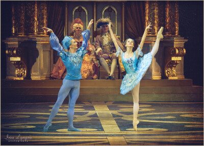 Vyacheslav Lopatin and Anastasia Stashkevich in The Sleeping Beauty. Photo (c) Irina Lepnyova.