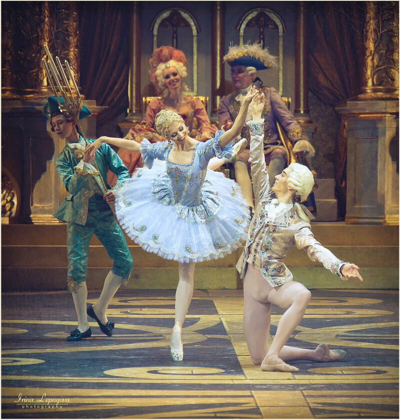 Klim Yefimov and Anna Tikhomirova in The Sleeping Beauty. Photo (c) Irina Lepnyova.