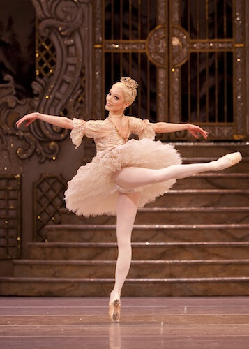 Sarah Lamb in the Nutcracker. Photo (c) Johan Persson.