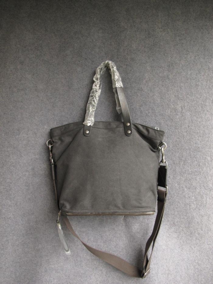 DOLCEGABBANA主线新款帆布配牛皮包包