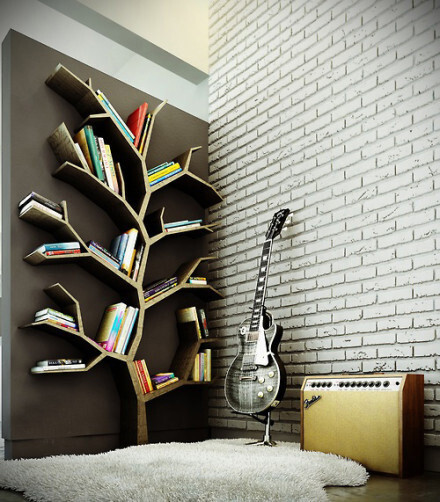 裸墙，树架，吉他，真心向往的一个空间。