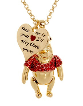 Image 4 of Disney Couture Winnie The Pooh Pendant Necklace