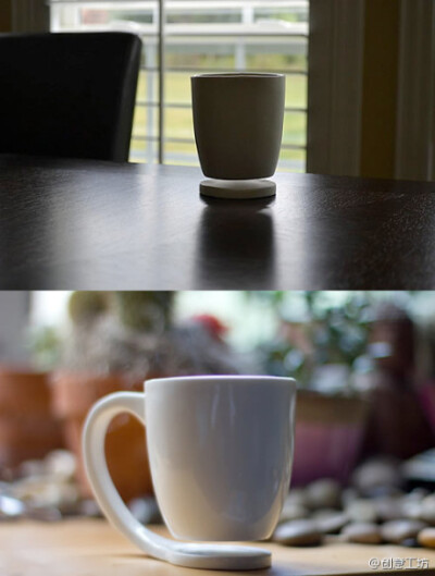 “Floating mug”漂浮的杯子,设计：Tigere Chiriga。