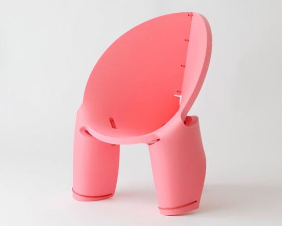 The Eva chair was especially designed for children