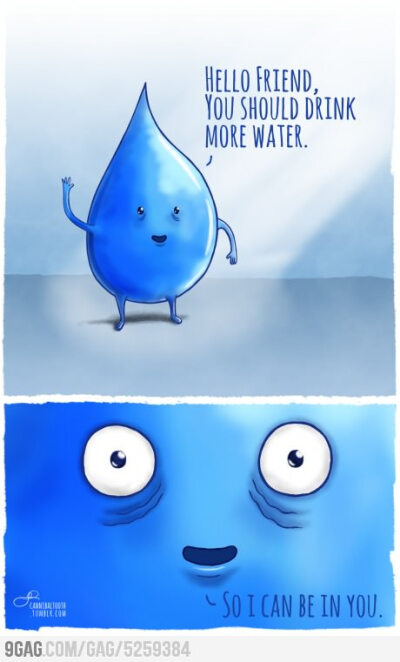 Hey everybody, listen up! Water has something to say.