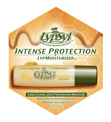 Lypsyl Lypmoisturizer强效修护天然蜂蜡有机润唇膏2.83G。瑞典本土品牌，至今已有100多年生产润唇膏的历史。采用最纯净的瑞典蜂蜡制成，滋润又清爽，效力很持久，价格则足够亲民。