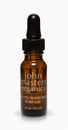 John Masters Organics 干燥发丝滋养护发精油15ml。在美国具有15年历史的有机养护品牌，用纯天然有机植物成分代替化学合成物。此款是当家护发品。帮助修复干枯毛躁发丝。