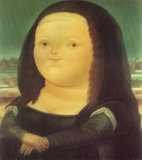 福娃娃Mona Lisa