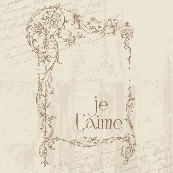 经典花纹图案01-矢量素材