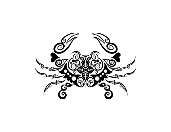 手绘动物花纹01-矢量素材