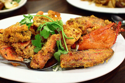 Cheese Fried Lobster