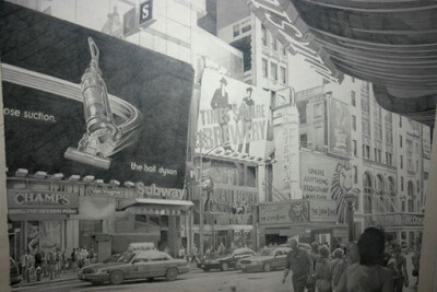 Paul Cadden 铅笔素描画
