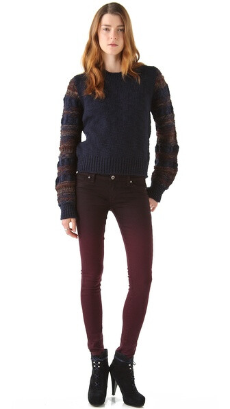 Thakoon Addition Stripe Knit Pullover