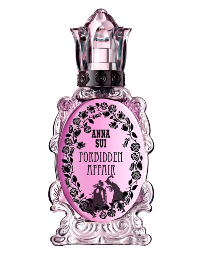 安娜苏幻境绮缘 (Anna Sui Forbidden Affair) 女士淡香水的设计灵感源自古老的德国童话，其中包括有“白雪公主”和“睡美人”。瓶身的形状及装饰设计灵感源于巴洛克式的穿衣镜。香水瓶颈上点缀着浮雕的 小玫瑰花，瓶…