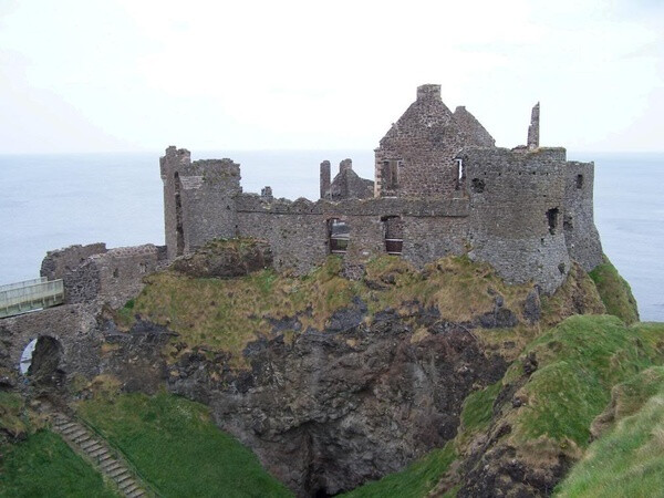 Irish castle ruins