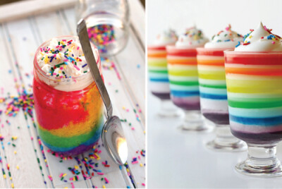 Rainbow-wedding-dessert-jello-masson-jar-cake