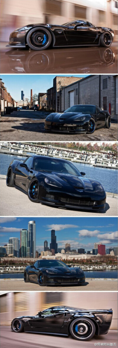 【2006 Corvette C6 Z51 “Batman”】多家改装厂参与该项目，包括RPI的外观套件、Racemesh的进气隔栅、Goodrich的刹车线、HPTuners的ECU调整、MOMO的方向盘、Pioneer的音响主机、Polk Audio的扬声器、Forged 360的轮…