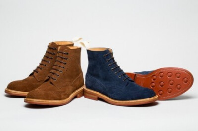 Tricker’s x Norse Projects Suede Boots~!