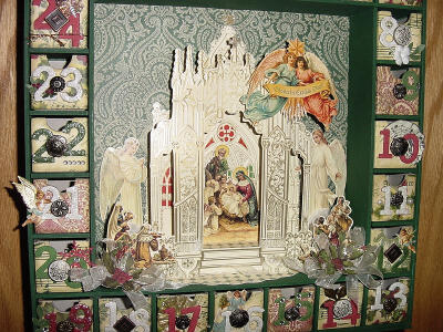 Advent Calendar by paperfrenzy - Cards and Paper Crafts at Splitcoaststampers