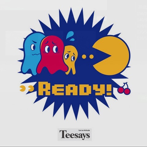 9月8日，Teesays第2款T恤“Ready,go! - 吃豆子啦!”设计师东东：有回忆吗？有赶脚吗？你们还钟情吗？ 限时优惠24小时，限量仅25件！敬请期待。http://www.teesays.com