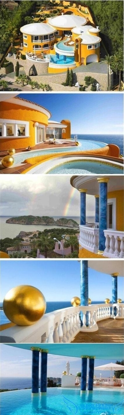 地中海豪华别墅，号称岛上最贵的私人别墅-皇家山庄，价值$28,000,000