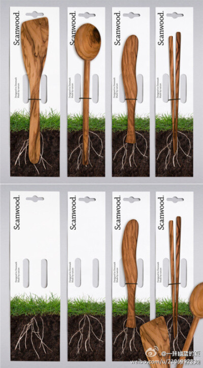 丹麦GMTN（早安科技）事务所做的木器包装设计， Scanwood是丹麦最大的木器制造商，希望通过这个包装体现出它们的产品都是使用对环境友好的天然材料制作