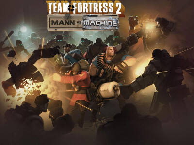 Games Wallpaper: Team Fortress 2 - Mann vs Machine