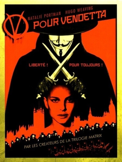 《V for Vendetta》海报集