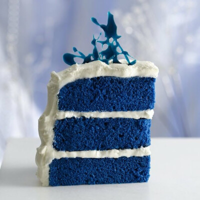 蓝蓝的蛋糕 by.敏