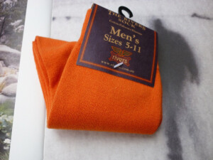 外贸原单 优衣库款 色彩系 橙色 亮色 街拍圣品 百搭单品 中筒袜