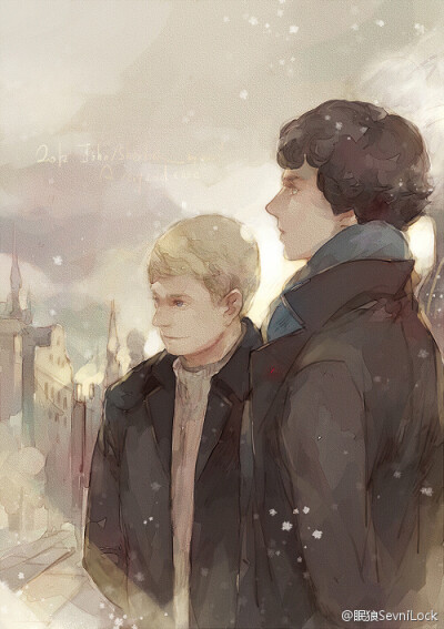 #神探夏洛克# John/Sherlock by 眠狼