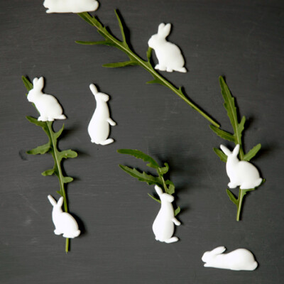 荷蘭Puhlmann小兔便簽留言磁貼Bunny memo magnet (8 pcs)