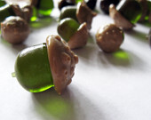 Edible bite size acorns - 5 oz. by Vintage Confections - MADE TO ORDER