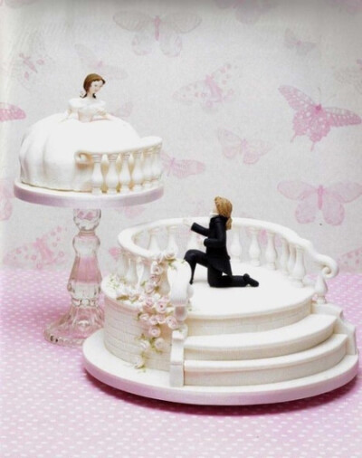 超浪漫的求婚蛋糕，你能抗拒么~？
