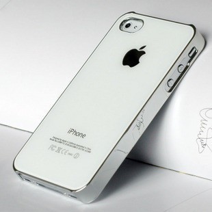 iphone 4/4s 亚克力 防刮 玻璃镜面 苹果 手机保护壳 保护套