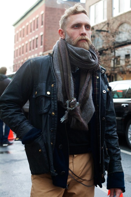 On the Street…..Mr. Crangi in Barbour, NYC