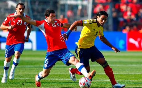 cosas del futbol ... la marea roja de Chile ... hoy partido de la seleccion entre Colombia y Chile //things soccer ... Red tide Chile ... Today's match between Colombia and Chile selection //事情足球...赤潮智利...今天的哥伦比亚和智利之间的匹配选择