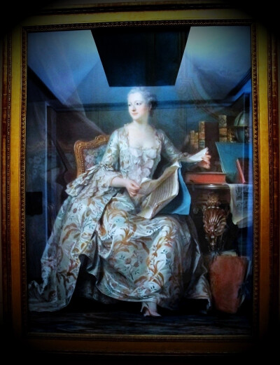 #Doctorwho Portrait of Madame de Pompadour in Louvre