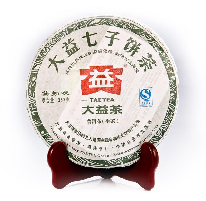 中秋送礼—大益普洱茶 大益 普知味 2011年 生茶(102)