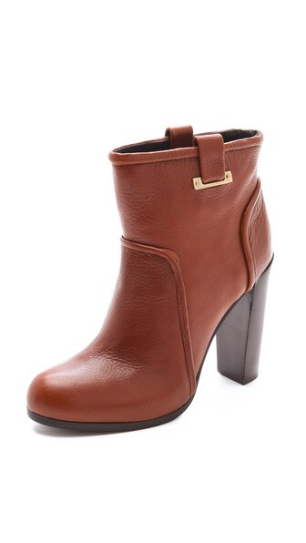 Rachel Zoe Charlie High Heel Bootie with Buckle detailing