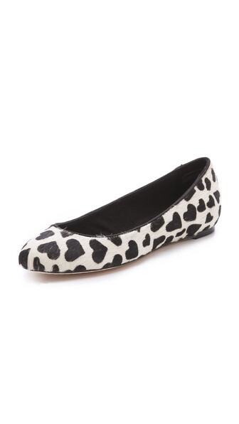 alice + olivia Dawn Haircalf Flats