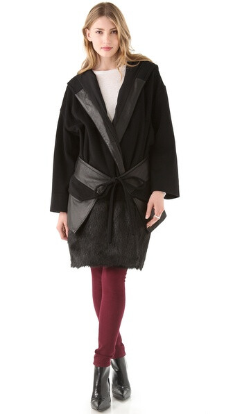 Diane von Furstenberg Nadine Luxe Coat