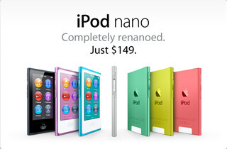 iPod nano. Completely renanoed.